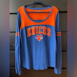 New York Knicks 5th and Ocean Women’s Long Sleece
